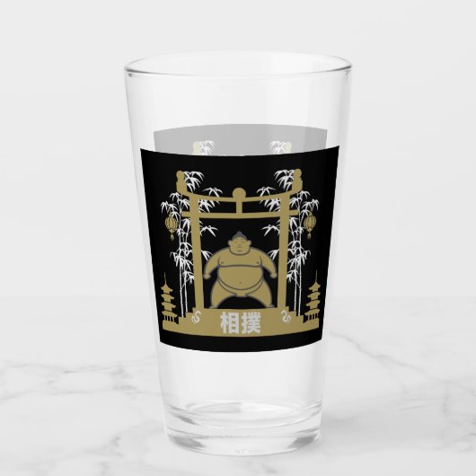 Verre Sumo Wrestler (Devant)