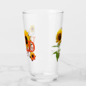 Verre Sunflower Stay Wild and Free (Gauche)