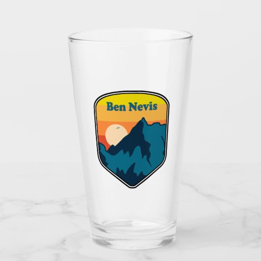 Verre Sunrise écossaise Ben Nevis (Devant)