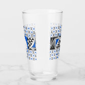 Verre Sunrise sud-ouest en bleu (Droite)