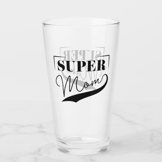 Verre Super Maman (Dos)