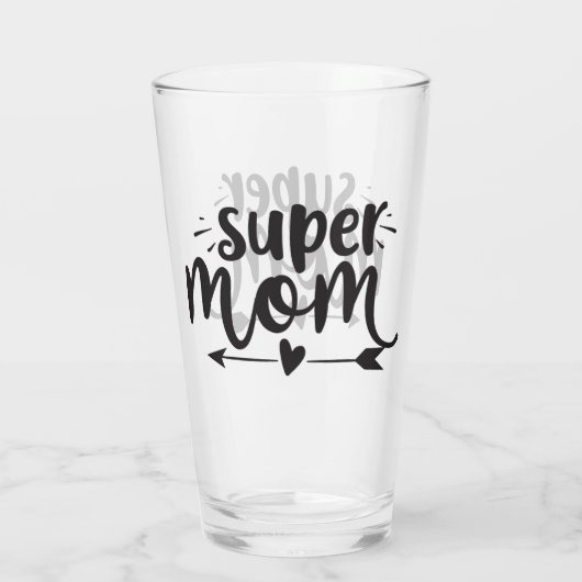 Verre Super Maman (Dos)