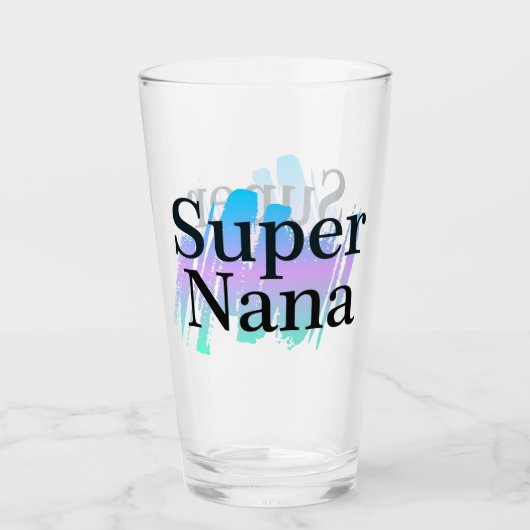 Verre Super Nana (Devant)