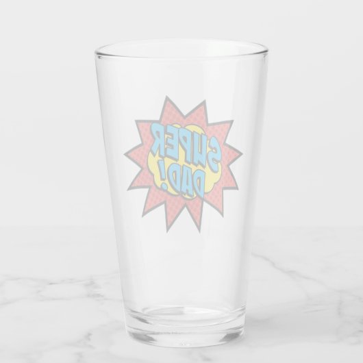 verre super papa (Dos)