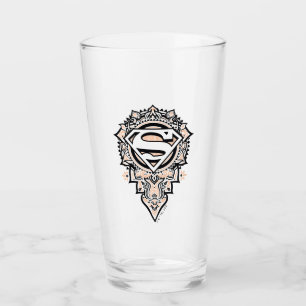 Verre Supergirl Mandala Graphic