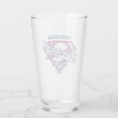 Verre Supergirl Metropolis Sports Athlétisme Graphique (Dos)