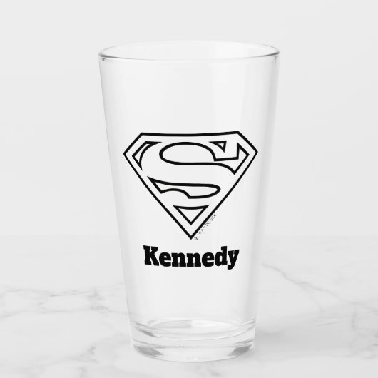 Verre Supergirl Outline S-Shield (Devant)