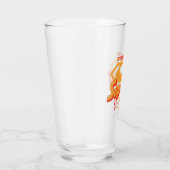 Verre Supergirl plus forte que jamais Retro Graphic (Droite)