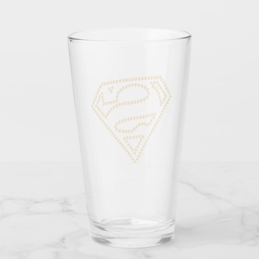 Verre Supergirl Studded S-Shield (Dos)