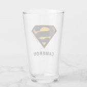 Verre Superman | Logo inspiré d'Halloween (Dos)