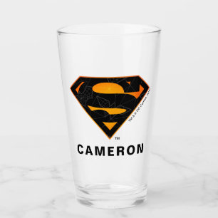 Verre Superman   Logo inspiré d'Halloween
