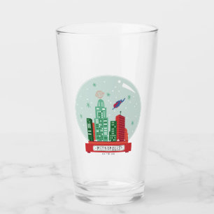 Verre Superman Metropolis Globe des neiges