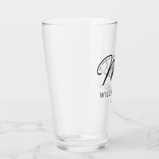 Verre Sur Mesure, Mme Est. Script élégant moderne nouvel (Droite)