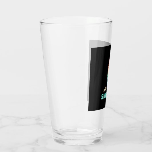 Verre Surf Et Fleur (Droite)