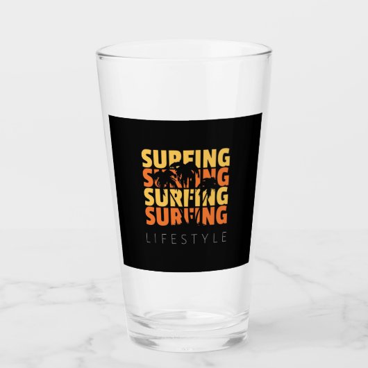 Verre Surf Style de vie Surf (Devant)