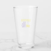 Verre Survivant du cancer masculin (Dos)