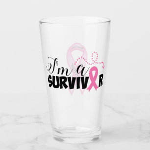 Verre Survivante du cancer du sein