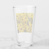 Verre Susans Jaune Oeil Noir Floral Boire (Dos)