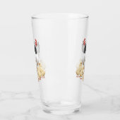 Verre Sussex Chicken Mama Hen et Chicks (Gauche)