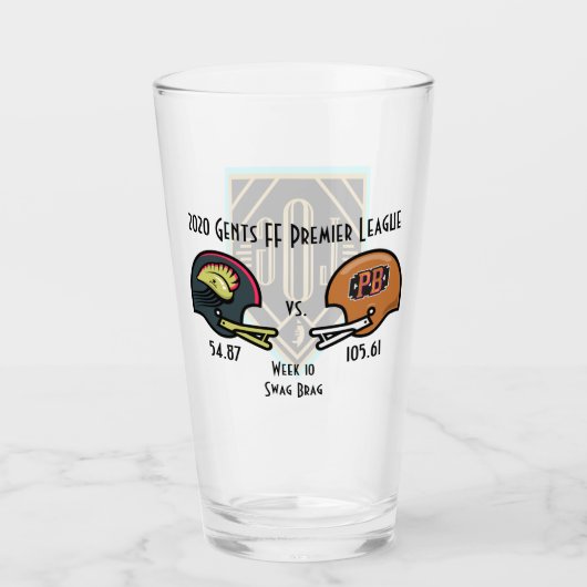 Verre SwagBrag10 Cad / Peaky Pint Glass (Devant)