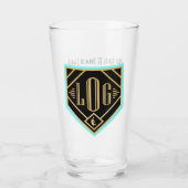 Verre SwagBrag5 DuckyShin v Peaky Pint Glass (Dos)