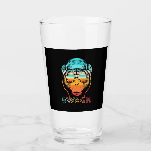 Verre Swagn Retro Monkey (Devant)