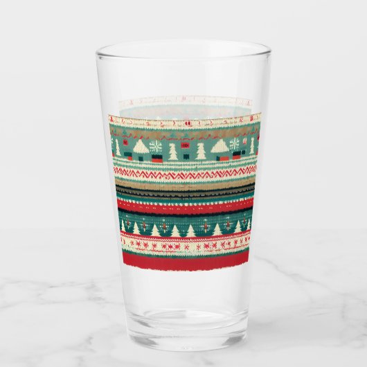 Verre Sweat moche de Noël 3 (Devant)
