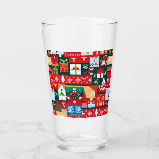 Verre Sweat moche Noël 1 (Devant)
