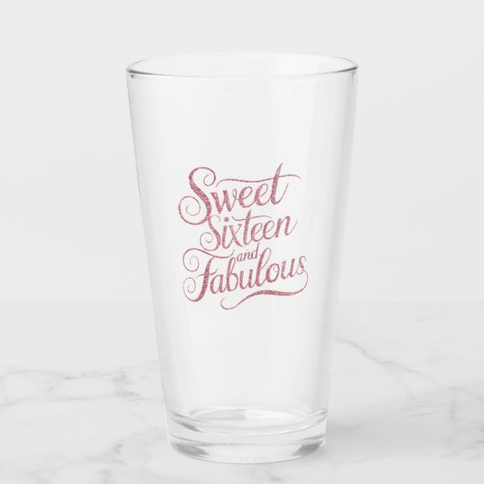 Verre Sweet 16 (Devant)