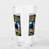 Verre Symbole astrologique de Taurus (Gauche)