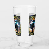 Verre Symbole astrologique de Taurus (Droite)