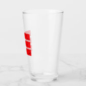 Verre Symbole Cool à 3 Lignes | Uniformité & Harmonie Co (Gauche)
