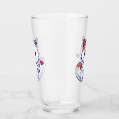 Verre Symbole de chat mignon en amour main-57577 (Droite)