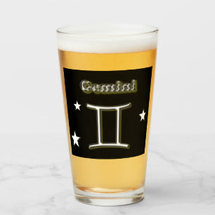 Verre Symbole de Gemini