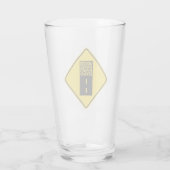 Verre Symbole de la route de Gravel (Dos)