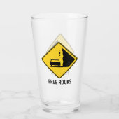 Verre Symbole de la route Free Rocks (Dos)