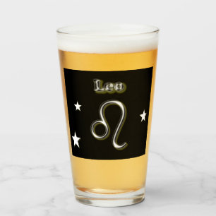 Verre Symbole de Leo