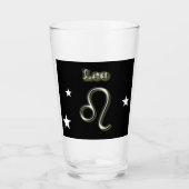Verre Symbole de Leo (Devant)