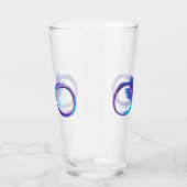 Verre Symbole de Neon Infinity par Glowing Hummingbird (Droite)