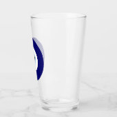 Verre Symbole de protection et de bonne chance (Gauche)