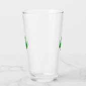 Verre Symbole de trèfle vert irlandais de la Saint Patri (Gauche)
