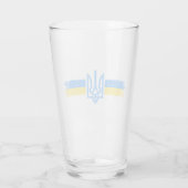 Verre SYMBOLE DU Drapeau Ukraine (Dos)