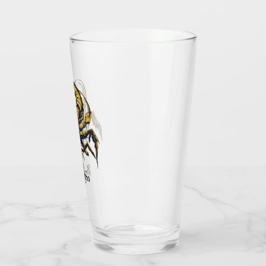 Verre Symbole Horoscope Scorpio (Gauche)