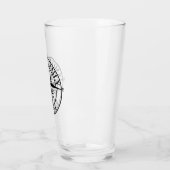 Verre Symbole personnalisable du monogramme étoile de la (Gauche)