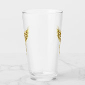 Verre Symbole Polygonal Or Caduceus (Droite)