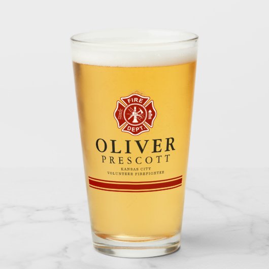 Verre Symbole volontaire de croix maltaise du (Devant (rempli))