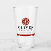 Verre Symbole volontaire de croix maltaise du (Devant)