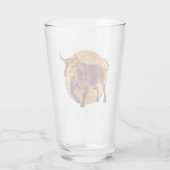 Verre SYMBOLE Zodiaque Taurus (Dos)