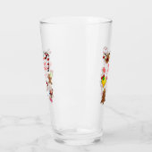 Verre Symboles Joyeux Noël (Gauche)