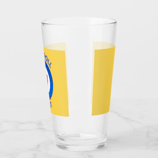 Verre T-shirt à lancer et à lancer de curling (Gauche)